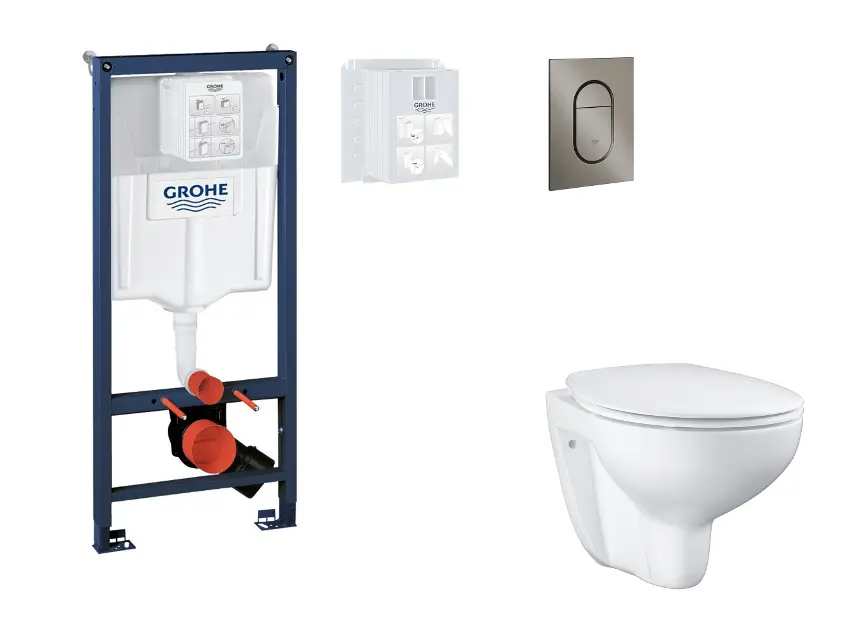 Grohe - Rapid SL - Fali WC szett - SANI11BB5115