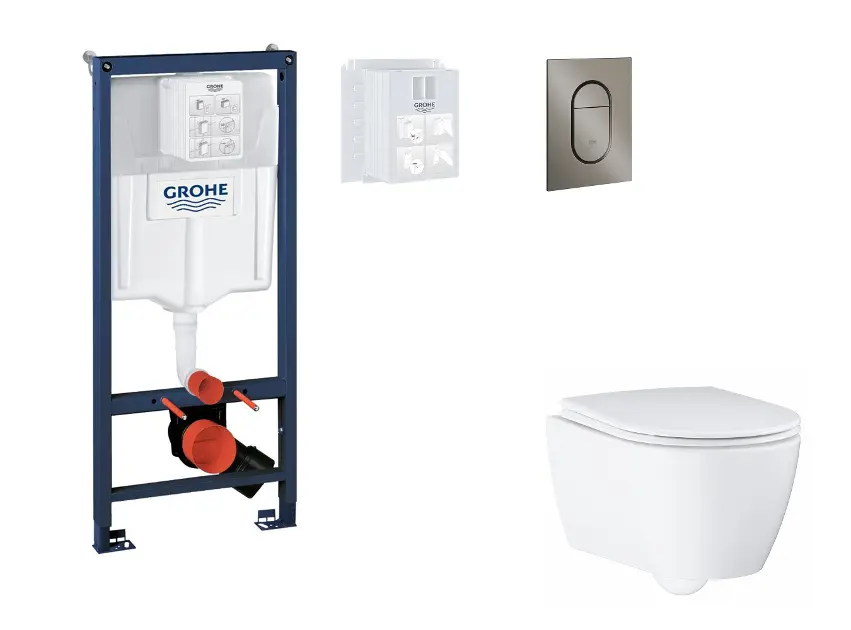 Grohe - Rapid SL - Fali WC szett - SANI11BB5124