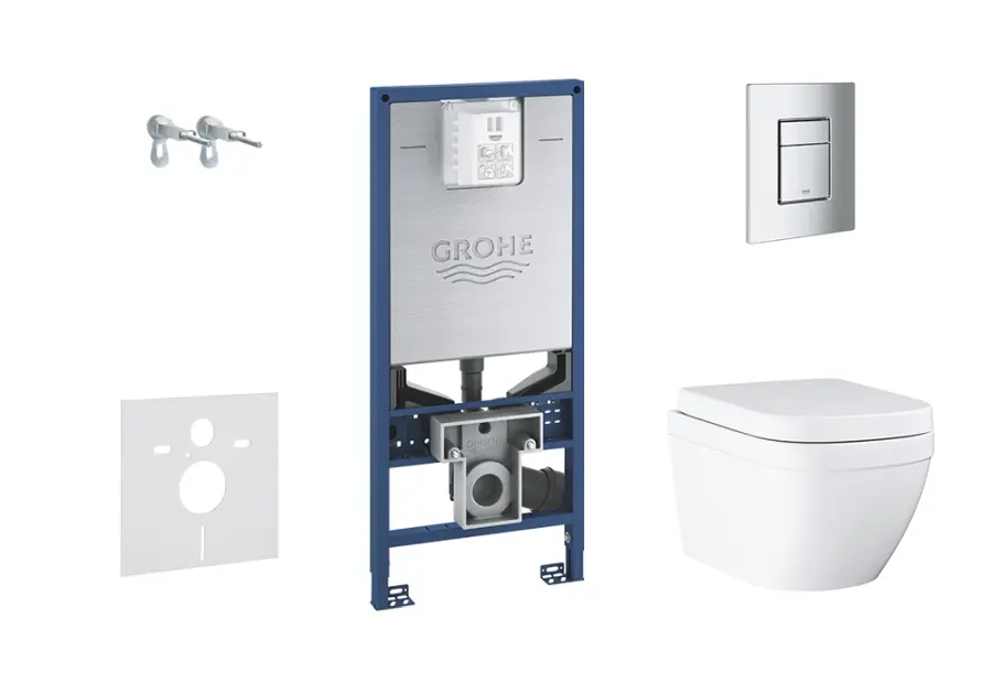 Grohe - Rapid SLX - Fali WC szett - 39603SET-KX