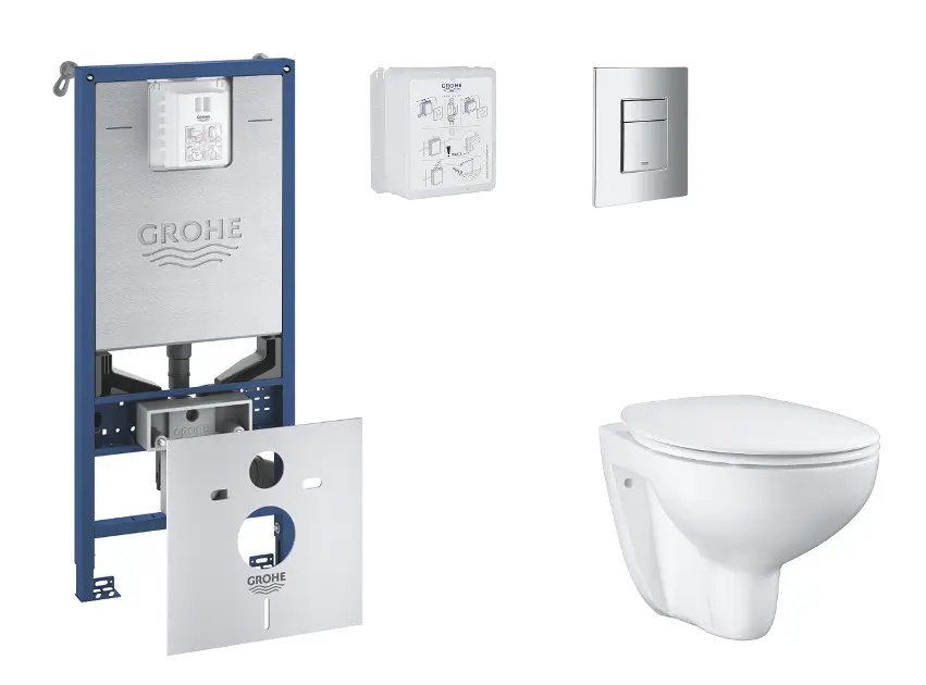 Grohe - Rapid SLX - Fali WC szett - SANI11BB2101