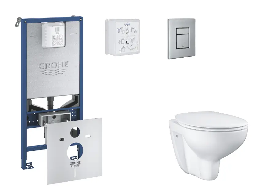 Grohe - Rapid SLX - Fali WC szett - SANI11BB2103