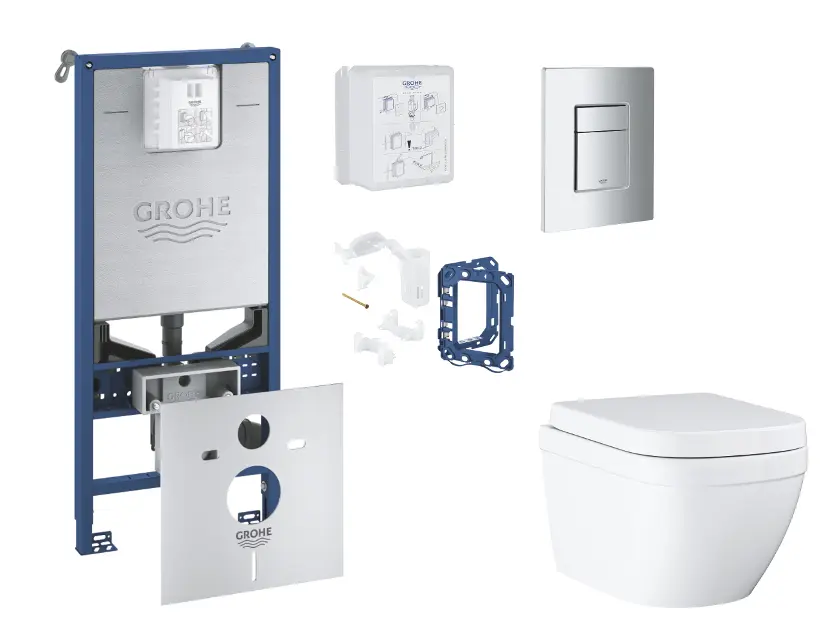 Grohe - Rapid SLX - Fali WC szett - SANI11BB2128