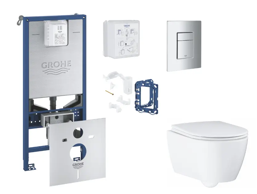 Grohe - Rapid SLX - Fali WC szett - SANI11BB2132