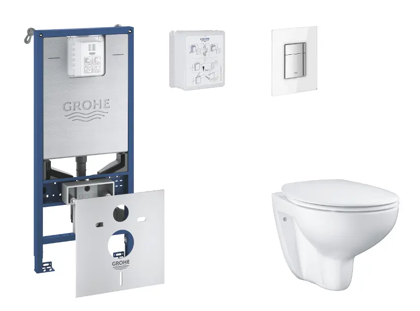 Grohe - Rapid SLX - Fali WC szett - SANI11BB3103