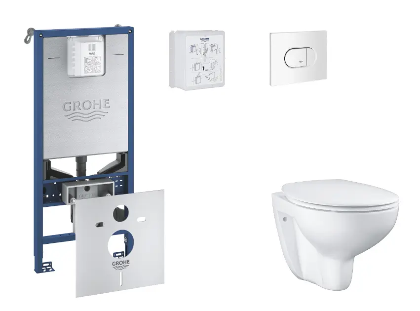 Grohe - Rapid SLX - Fali WC szett - SANI11BB3104