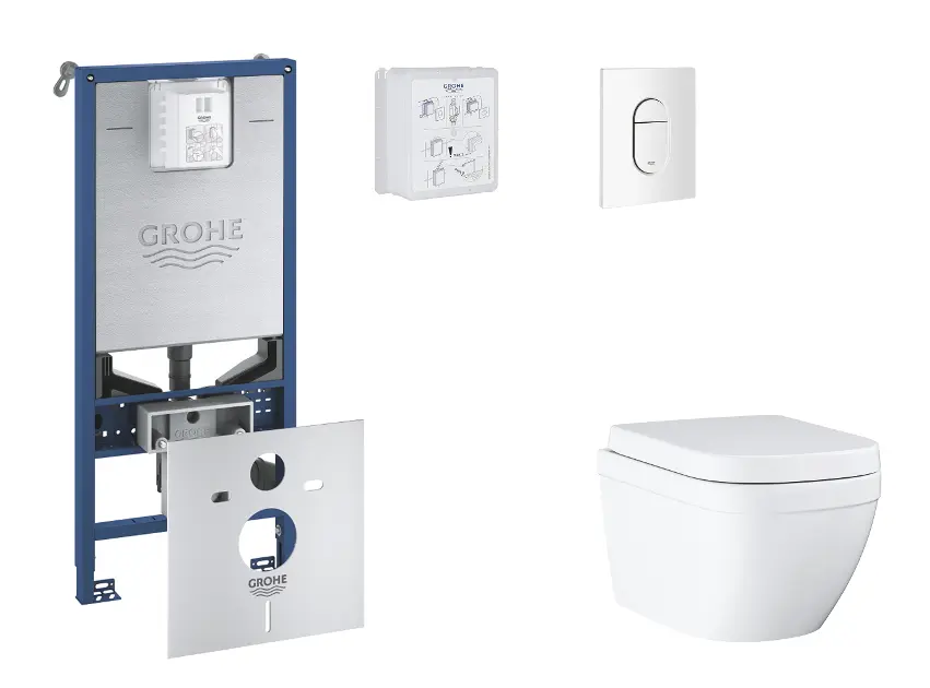 Grohe - Rapid SLX - Fali WC szett - SANI11BB3106