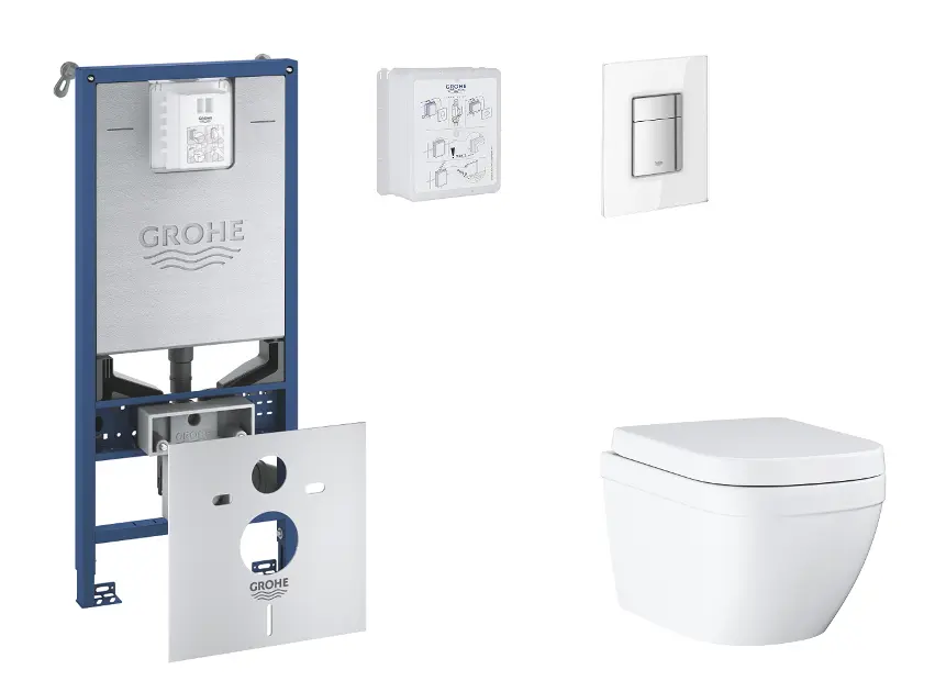 Grohe - Rapid SLX - Fali WC szett - SANI11BB3107