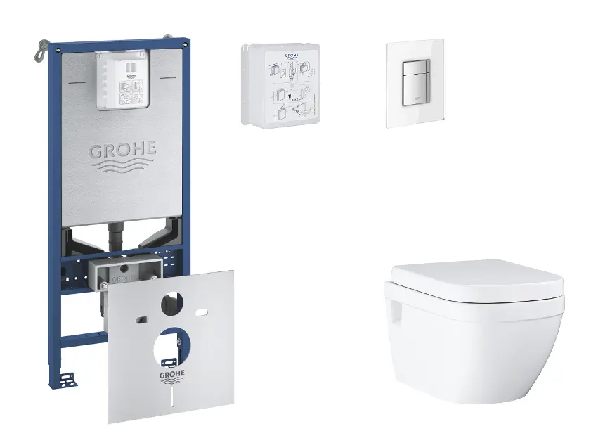 Grohe - Rapid SLX - Fali WC szett - SANI11BB3111