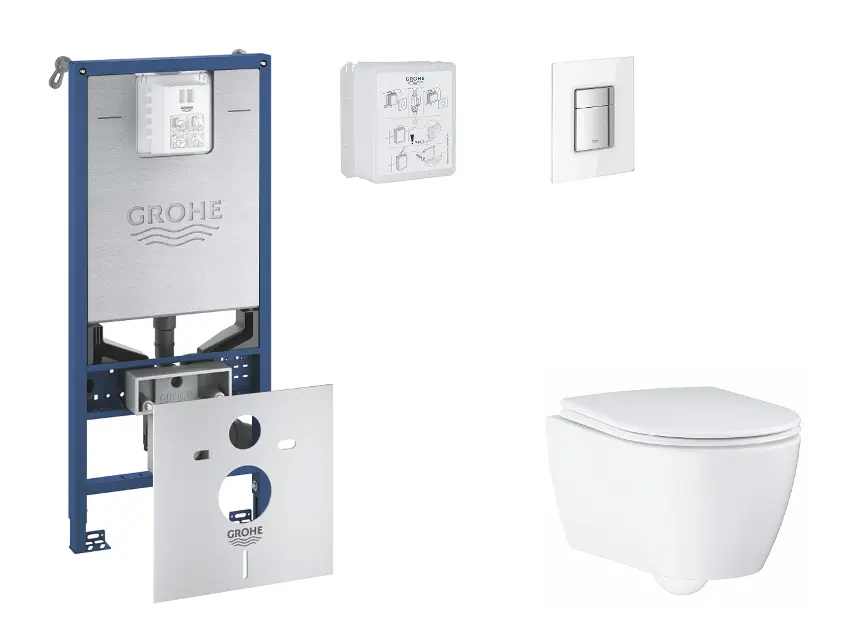 Grohe - Rapid SLX - Fali WC szett - SANI11BB3115