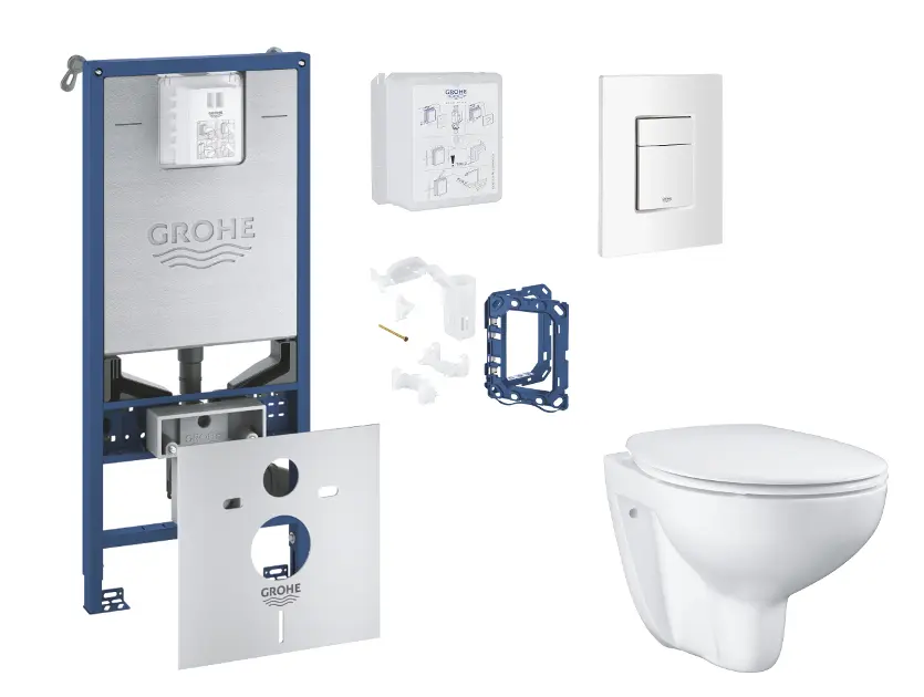Grohe - Rapid SLX - Fali WC szett - SANI11BB3133