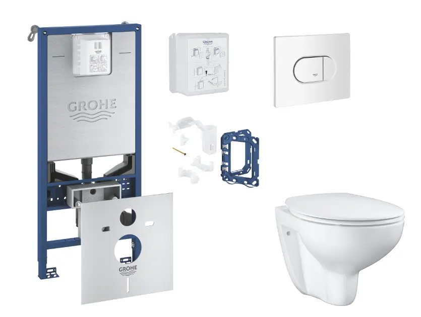 Grohe - Rapid SLX - Fali WC szett - SANI11BB3135