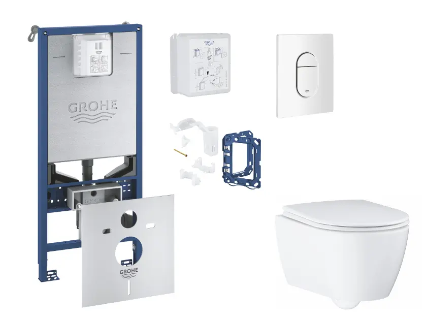 Grohe - Rapid SLX - Fali WC szett - SANI11BB3143