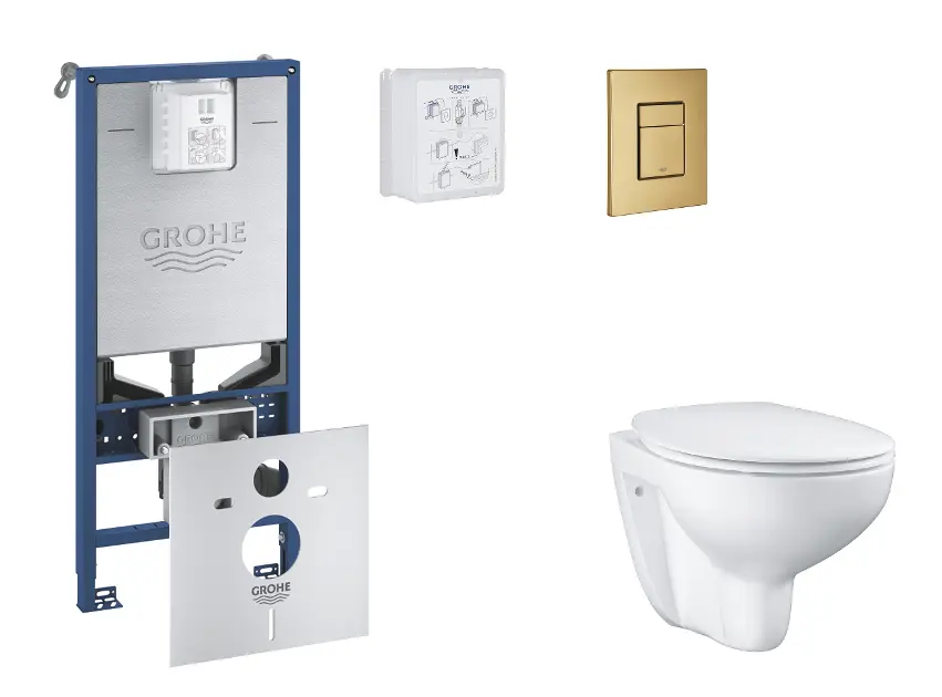 Grohe - Rapid SLX - Fali WC szett - SANI11BB4101