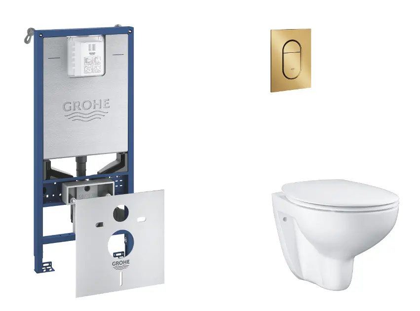 Grohe - Rapid SLX - Fali WC szett - SANI11BB4104