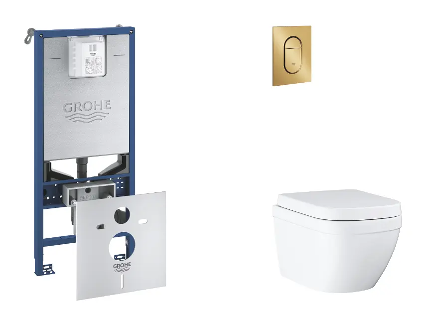 Grohe - Rapid SLX - Fali WC szett - SANI11BB4109
