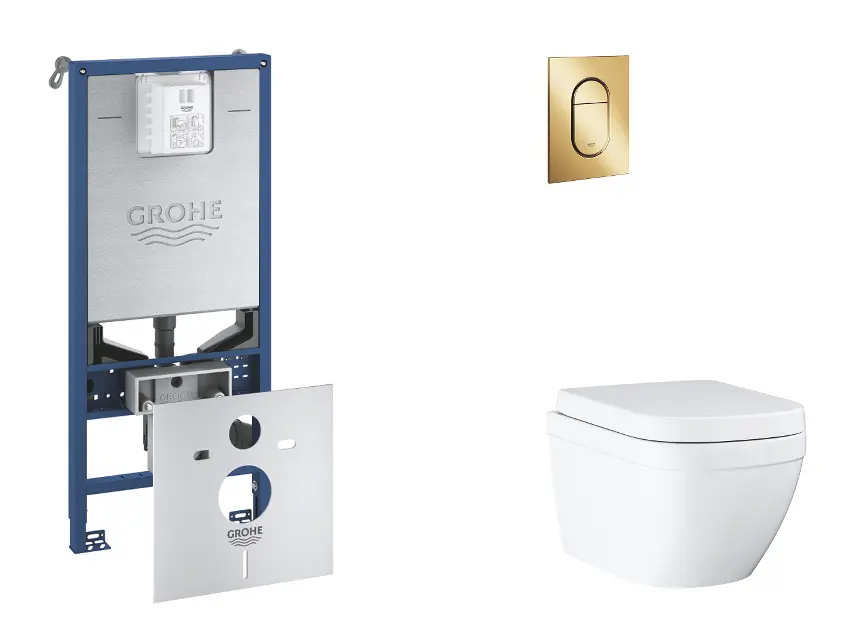 Grohe - Rapid SLX - Fali WC szett - SANI11BB4110