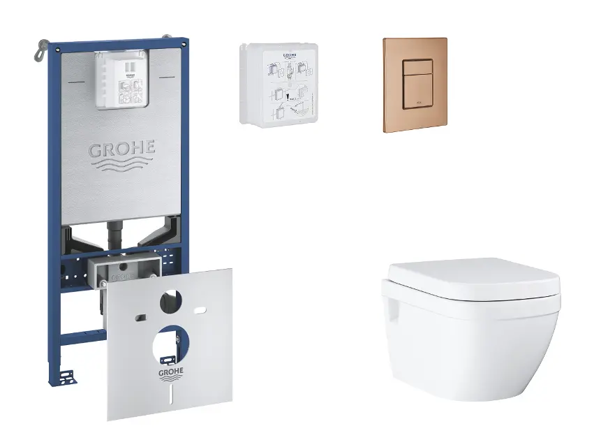Grohe - Rapid SLX - Fali WC szett - SANI11BB4113