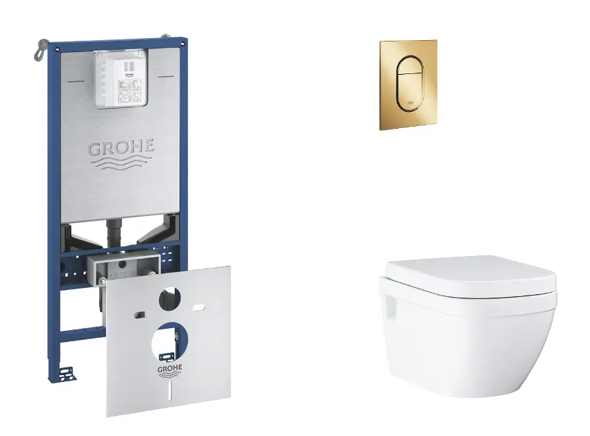 Grohe - Rapid SLX - Fali WC szett - SANI11BB4115