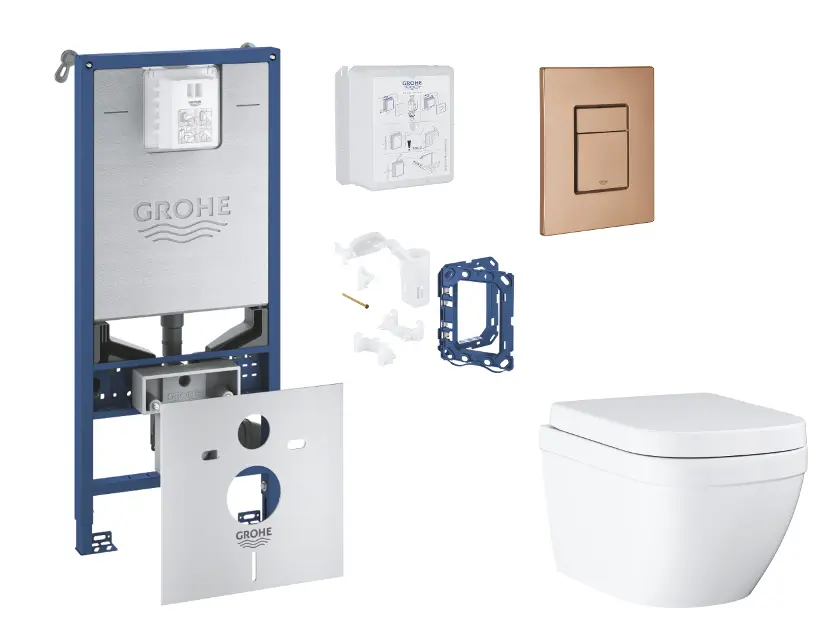 Grohe - Rapid SLX - Fali WC szett - SANI11BB4146