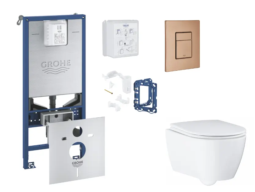 Grohe - Rapid SLX - Fali WC szett - SANI11BB4152