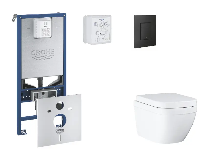 Grohe - Rapid SLX - Fali WC szett - SANI11BB5104