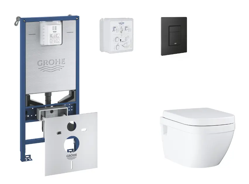 Grohe - Rapid SLX - Fali WC szett - SANI11BB5107