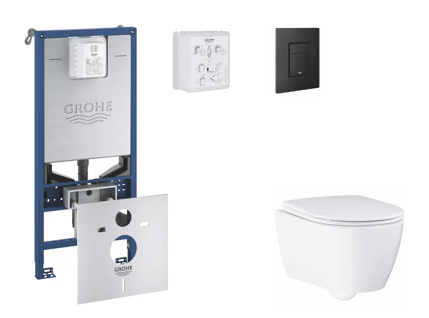 Grohe - Rapid SLX - Fali WC szett - SANI11BB5110