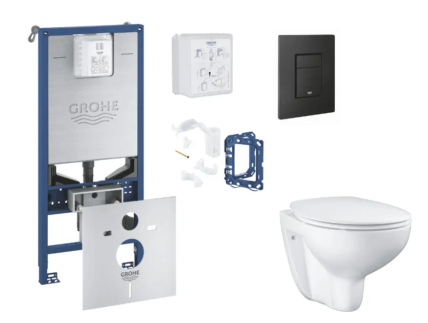 Grohe - Rapid SLX - Fali WC szett - SANI11BB5125