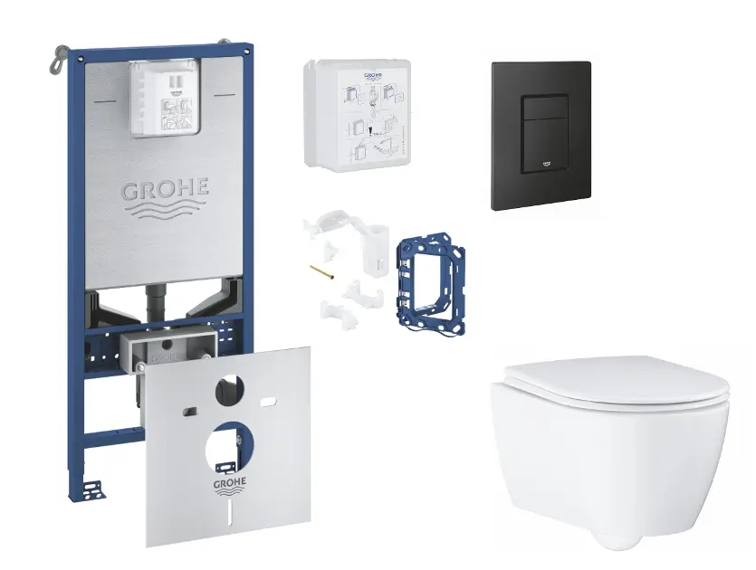Grohe - Rapid SLX - Fali WC szett - SANI11BB5131