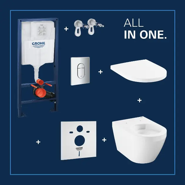 Grohe - Solido - Fali WC szett - 102514SH00 – 8. kép