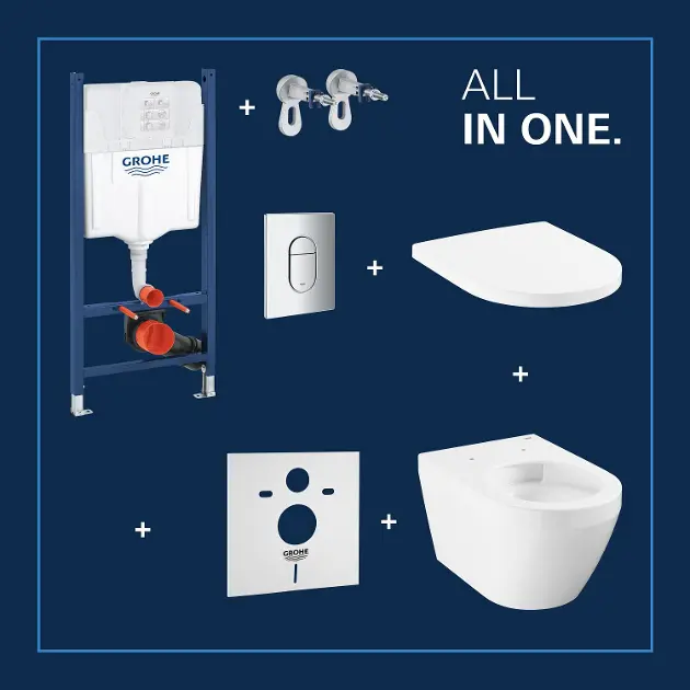 Grohe - Solido - Fali WC szett - 102517SH00 – 4. kép