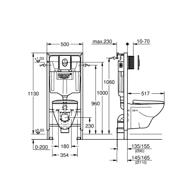 Grohe - Solido - Fali WC szett - 39192000 – 2. kép