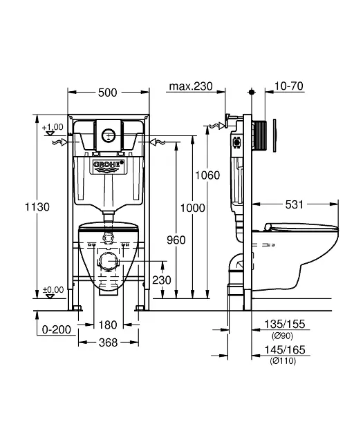 Grohe - Solido - Fali WC szett - 39499000 – 2. kép