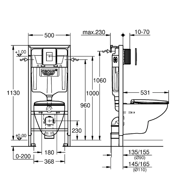 Grohe - Solido - Fali WC szett - 39586000 – 2. kép