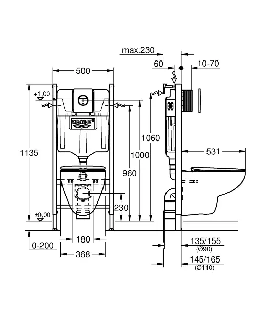 Grohe - Solido - Fali WC szett - 39900000 – 2. kép