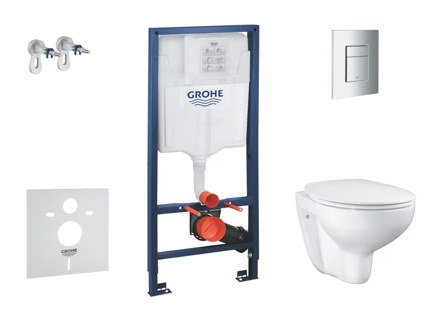 Grohe - Solido - Fali WC szett - SANI15BB1100