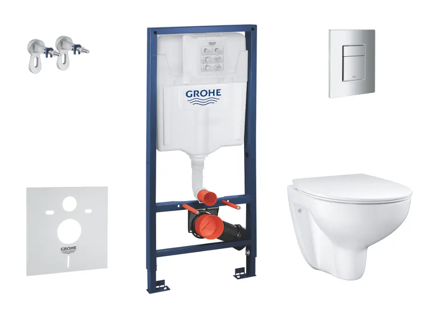 Grohe - Solido - Fali WC szett - SANI15BB1101