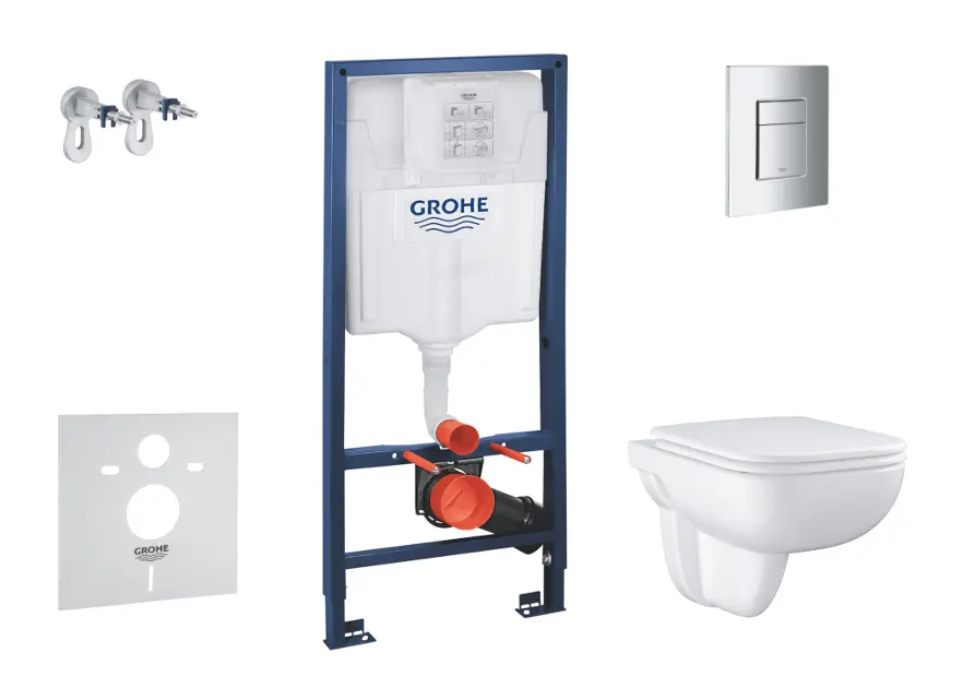 Grohe - Solido - Fali WC szett - SANI15BB1103