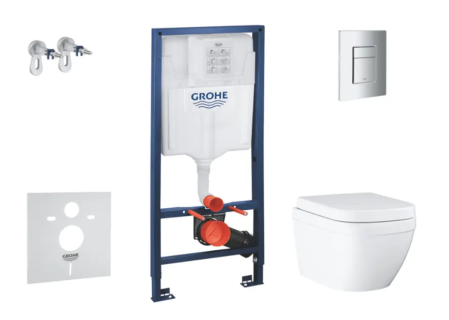 Grohe - Solido - Fali WC szett - SANI15BB1106