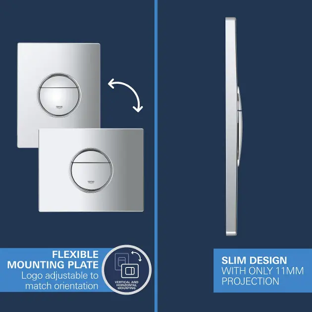 Grohe - Start Round - Fali WC szett - 103846SH00 – 8. kép