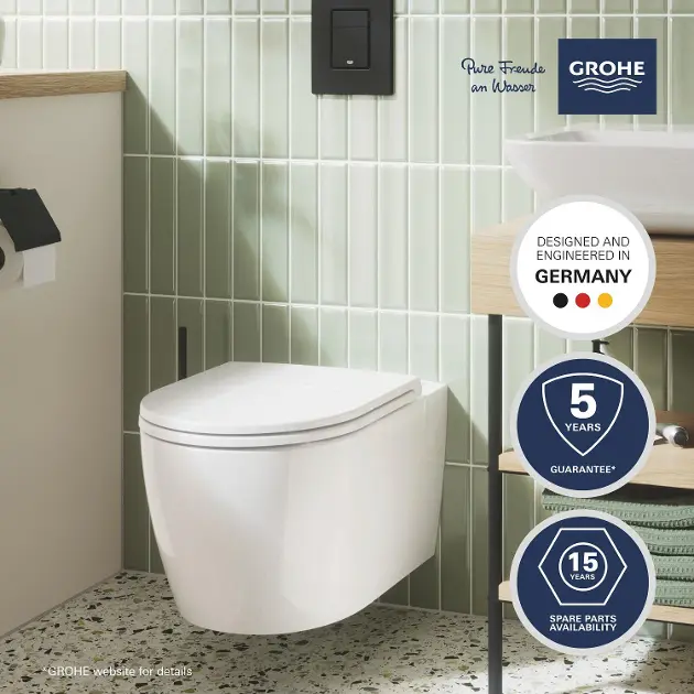 Grohe - Start Round - Fali WC szett - 103847SH00 – 11. kép