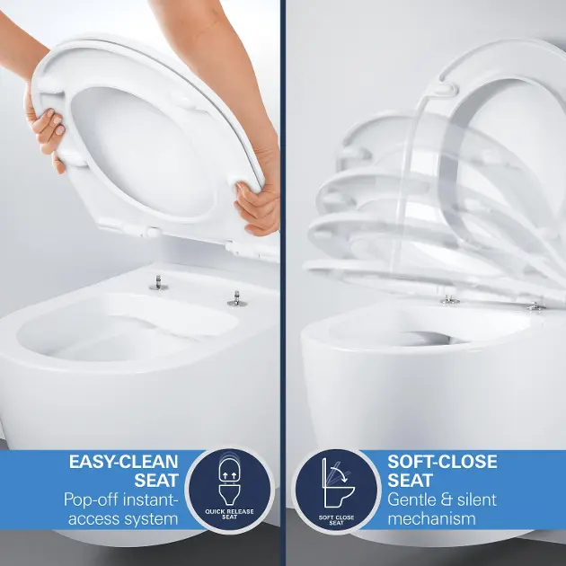 Grohe - Start Round - Fali WC szett - 103847SH00 – 9. kép