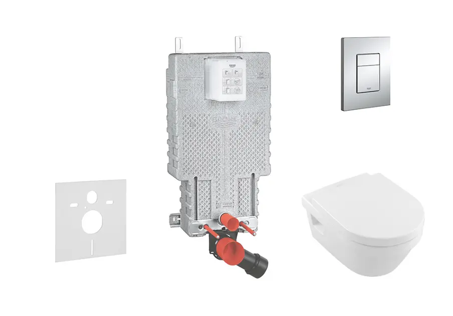 Grohe - Uniset - Fali WC szett - 38643SET-KB