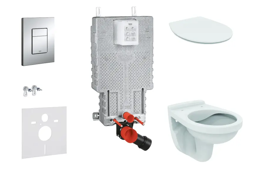 Grohe - Uniset - Fali WC szett - 38643SET-KD