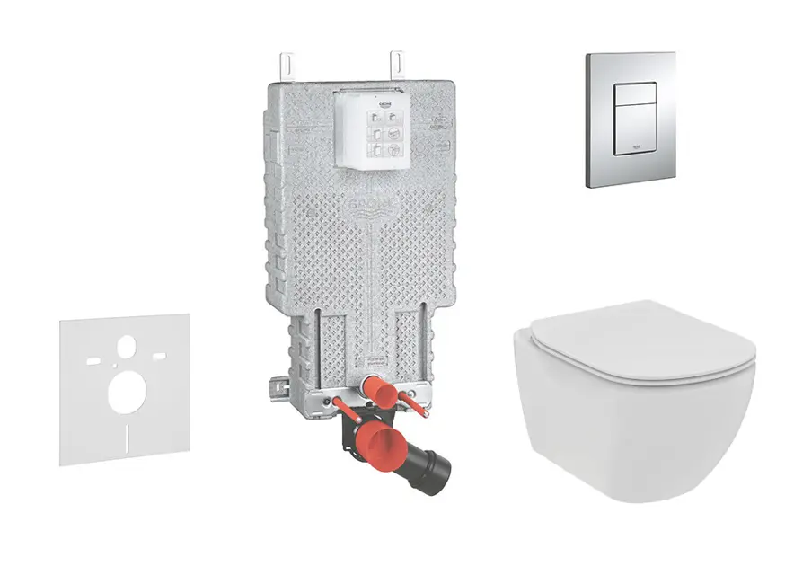 Grohe - Uniset - Fali WC szett - 38643SET-KE
