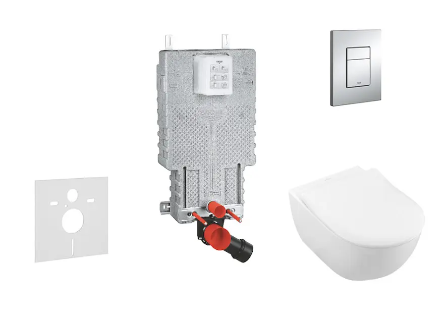 Grohe - Uniset - Fali WC szett - 38643SET-KI