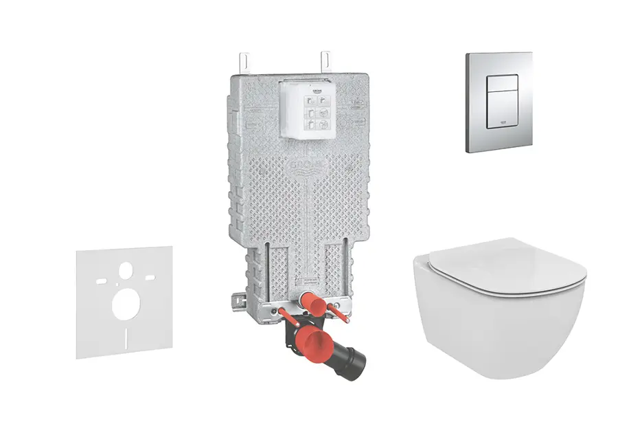 Grohe - Uniset - Fali WC szett - 38643SET-KU