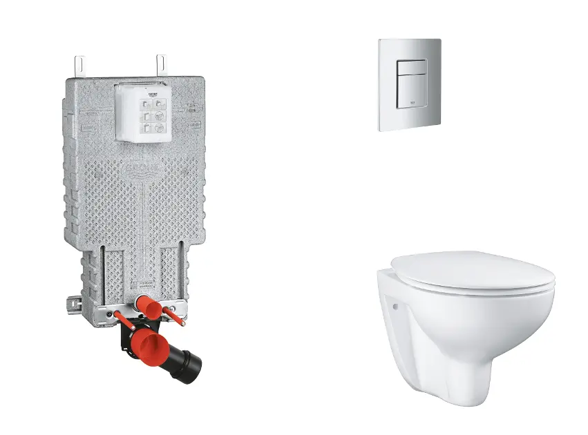 Grohe - Uniset - Fali WC szett - SANI15BB2102