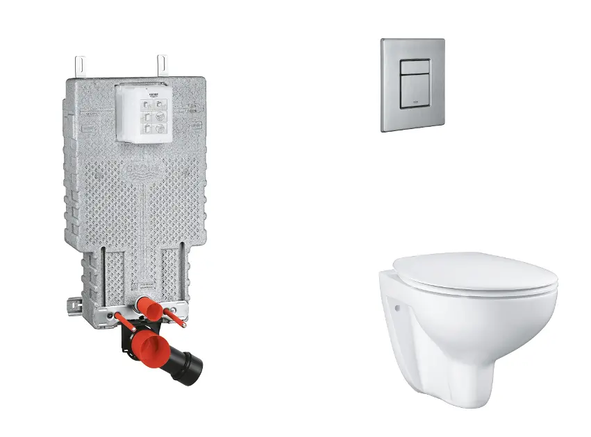 Grohe - Uniset - Fali WC szett - SANI15BB2103
