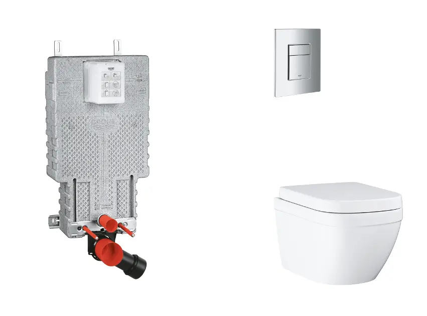 Grohe - Uniset - Fali WC szett - SANI15BB2104